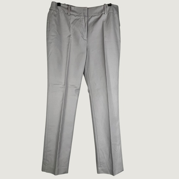 Liz Claiborne Pants - Liz Claiborne Audra Dress Pants Women 10 Silver Gray Straight NWT Professional